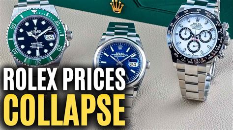 rolex price collapse